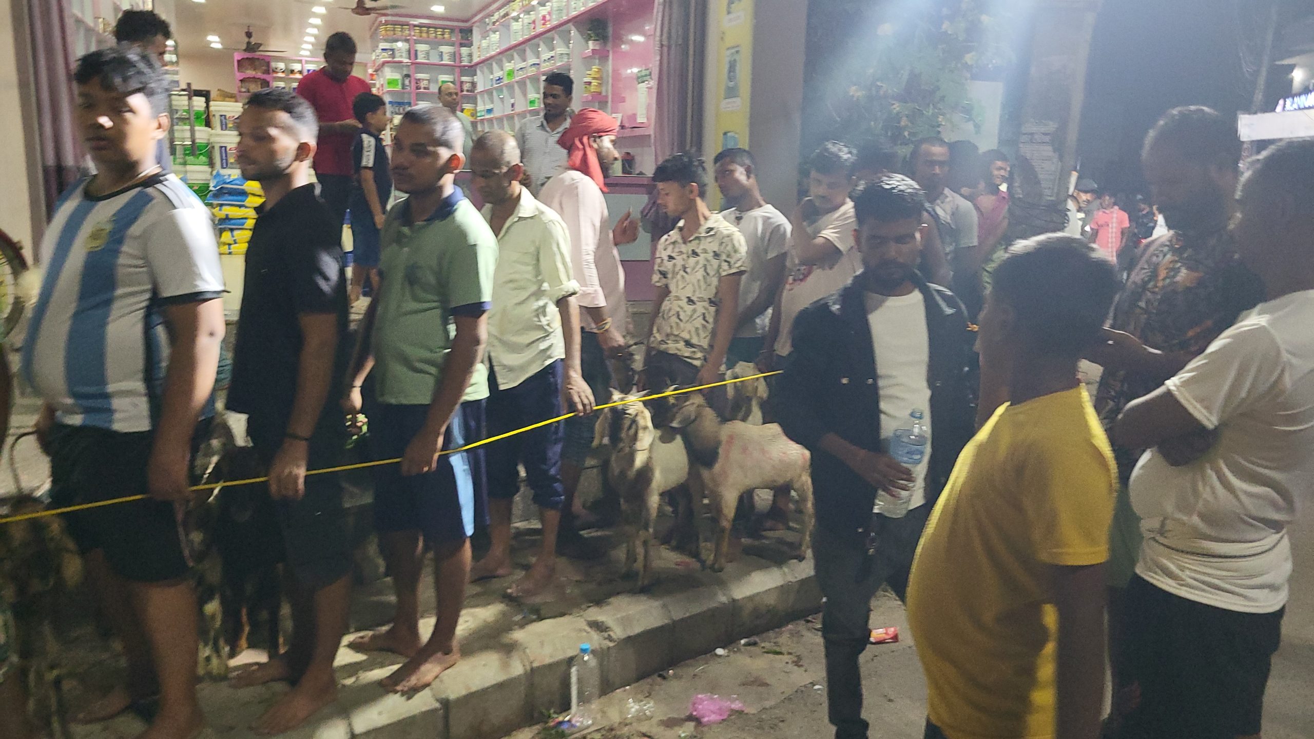जनकपुरधामको राजदेवी मन्दिरमा १४ हजार ८९१ बोकाको बलि प्रदान
